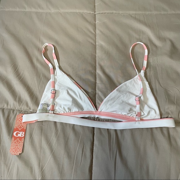 NWT GB Striped Bikini Top Size Large - Picture 4 of 5